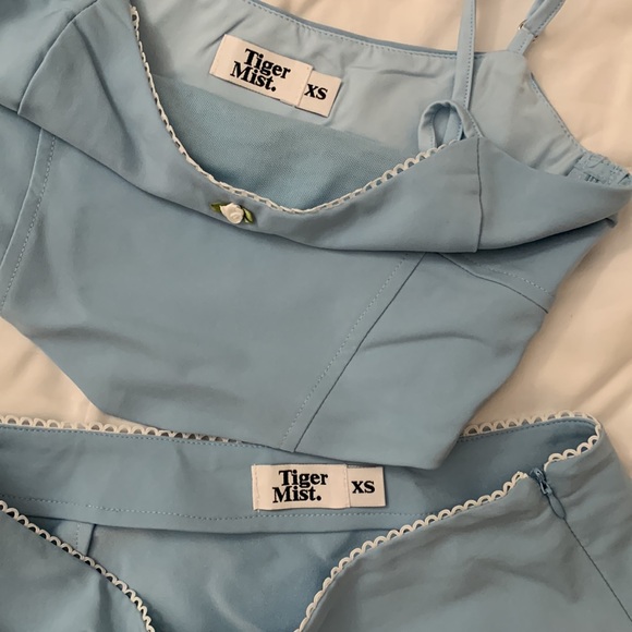 Crop + Mini Skirt Set - Tiger Mist - Picture 7 of 7